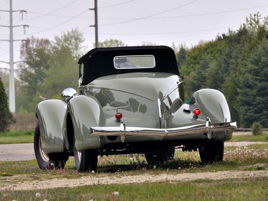  Auburn 852 SC Dual Ratio Speedster 1936 года  (фото 10 из 48)